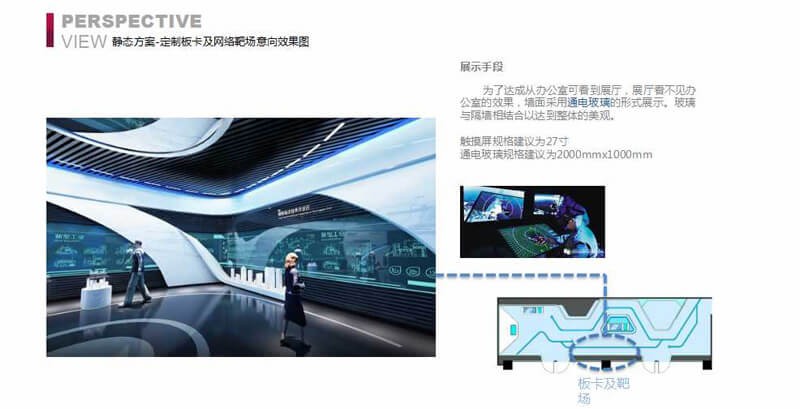 賽凡策劃之北京仰聯(lián)信通技術(shù)有限公司展廳概念方案