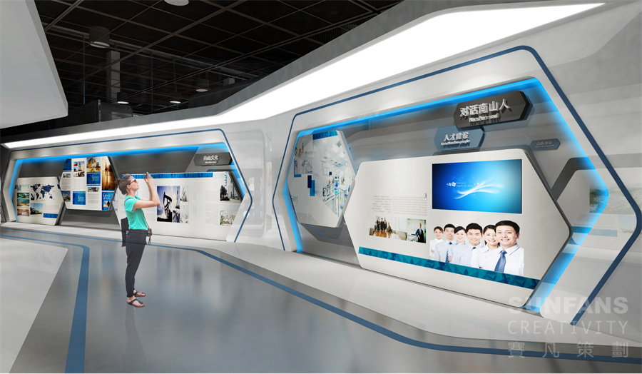 企業(yè)展廳在國外怎么設計，展廳設計公司怎么尋找?